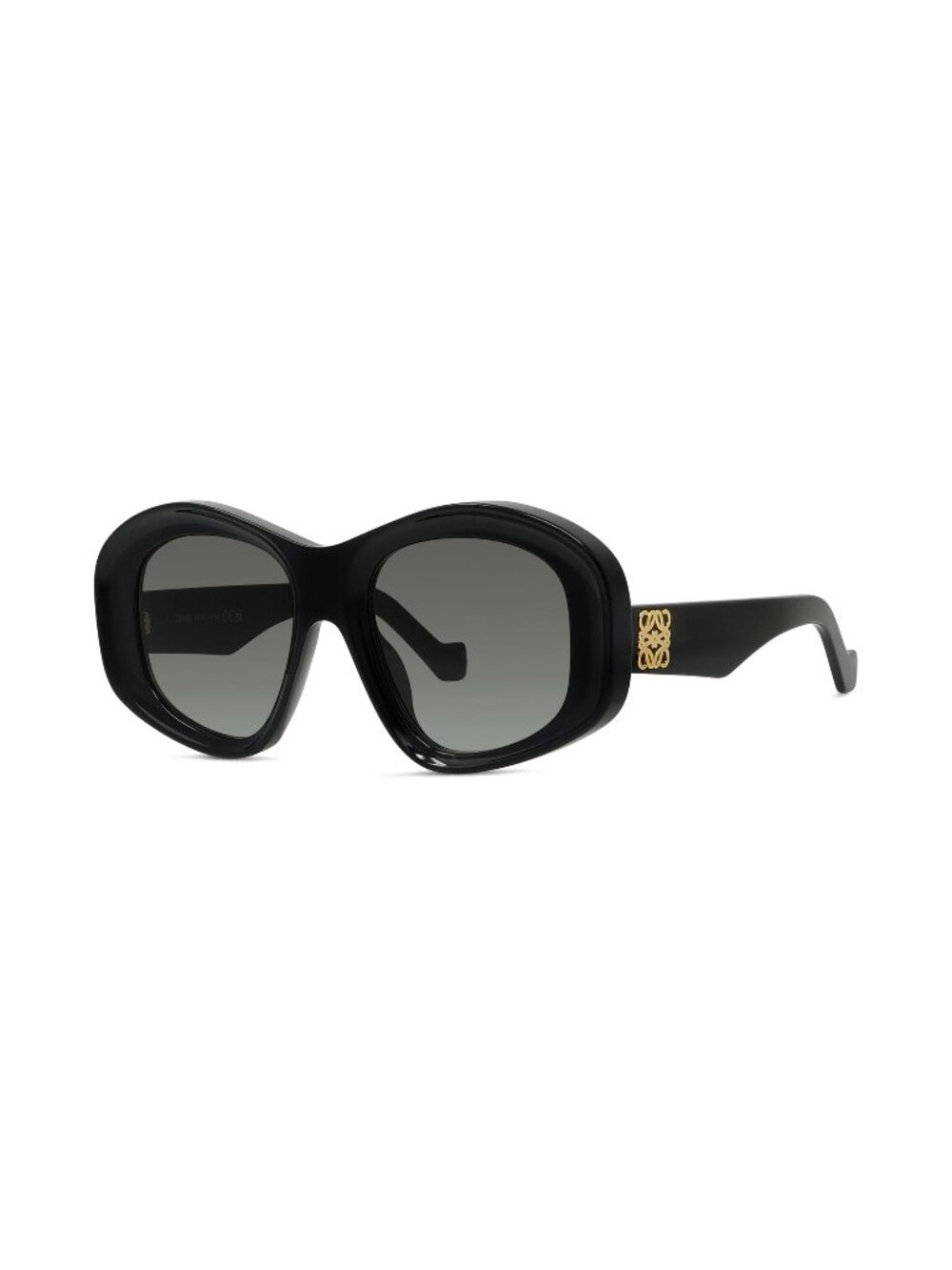 New LOEWE Women's Sunglasses Acetate Frame ANAGRAM LW40181I 01B 51 Black